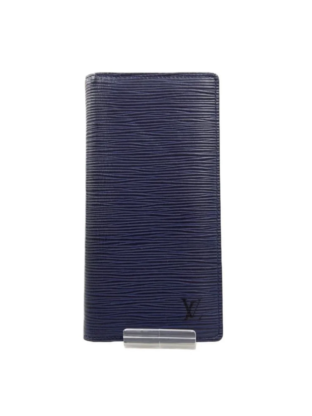 Louis Vuitton Epi Portefeuille Brazza Bifold Wallet Navy